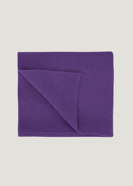 Écharpe en laine mérinos recyclée | violet "Merino wool scarf - ultra violet"