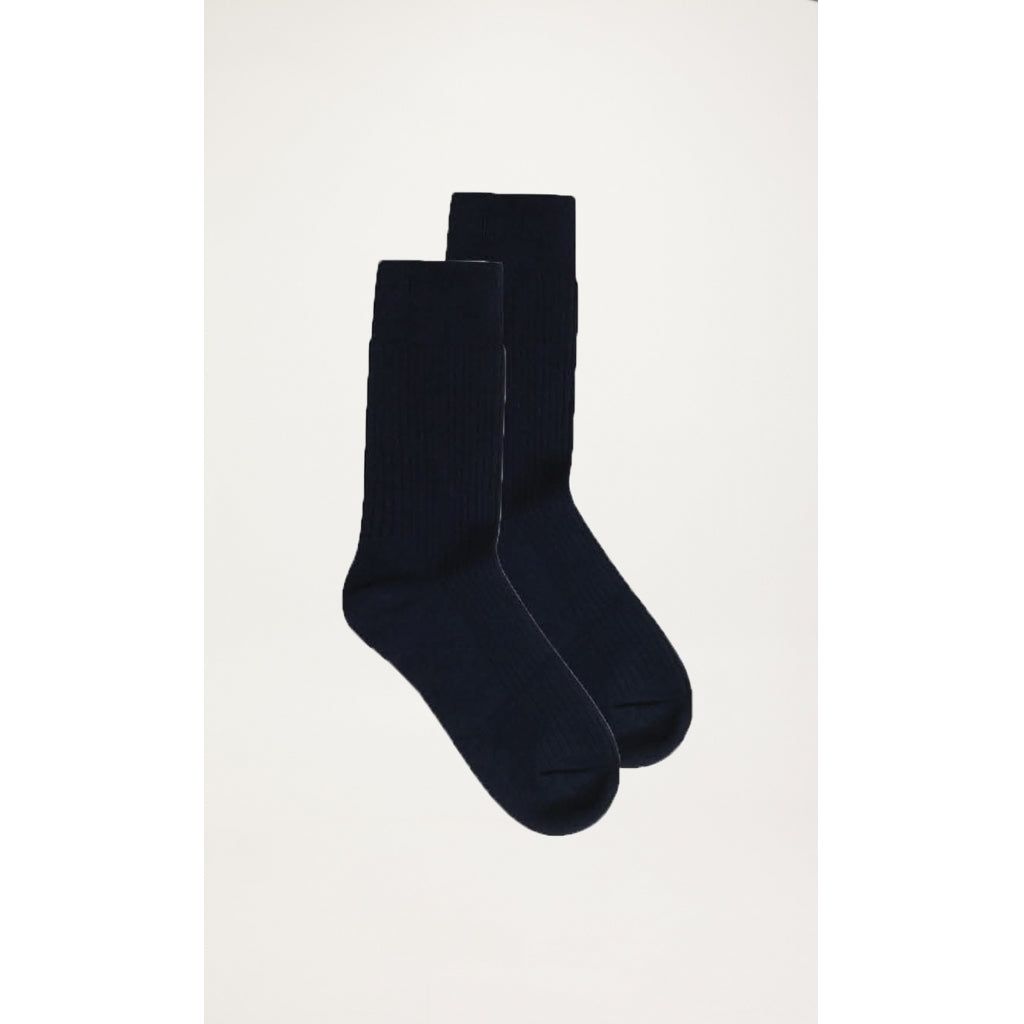 Pack de 2 paires de chaussettes noires en coton bio - linden, Knowledge Cotton Apparel, photo 1