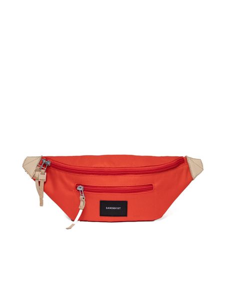 Banane en matière recyclée | orange "aste orange"