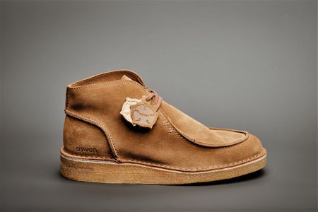 Stiefelette aus zertifiziertem Veloursleder | Camel "ewaldi suede - chestnut", Oswen, Foto 1