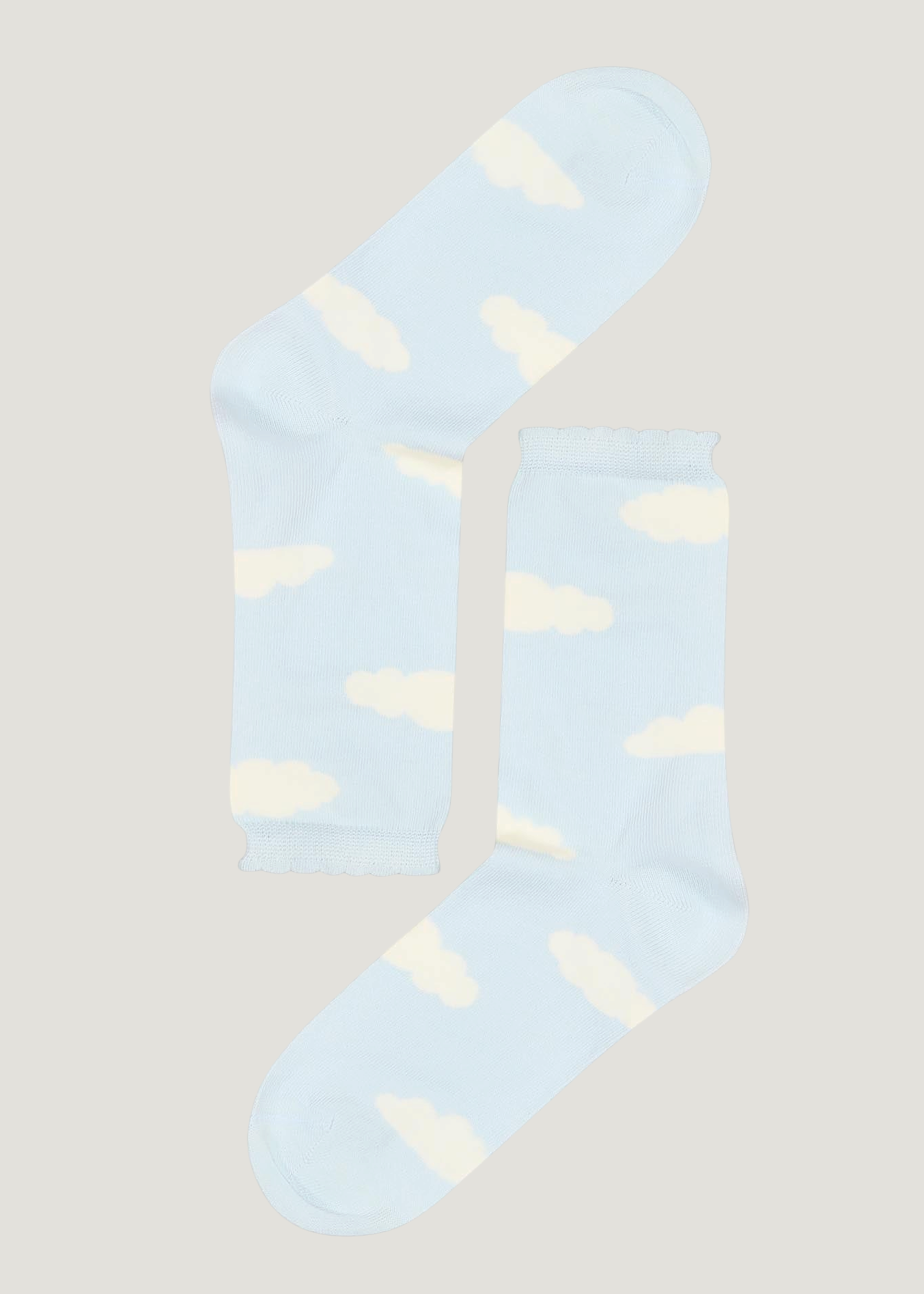 Chaussettes coton bio | bleu "nuages", We Are Jolies, photo 1
