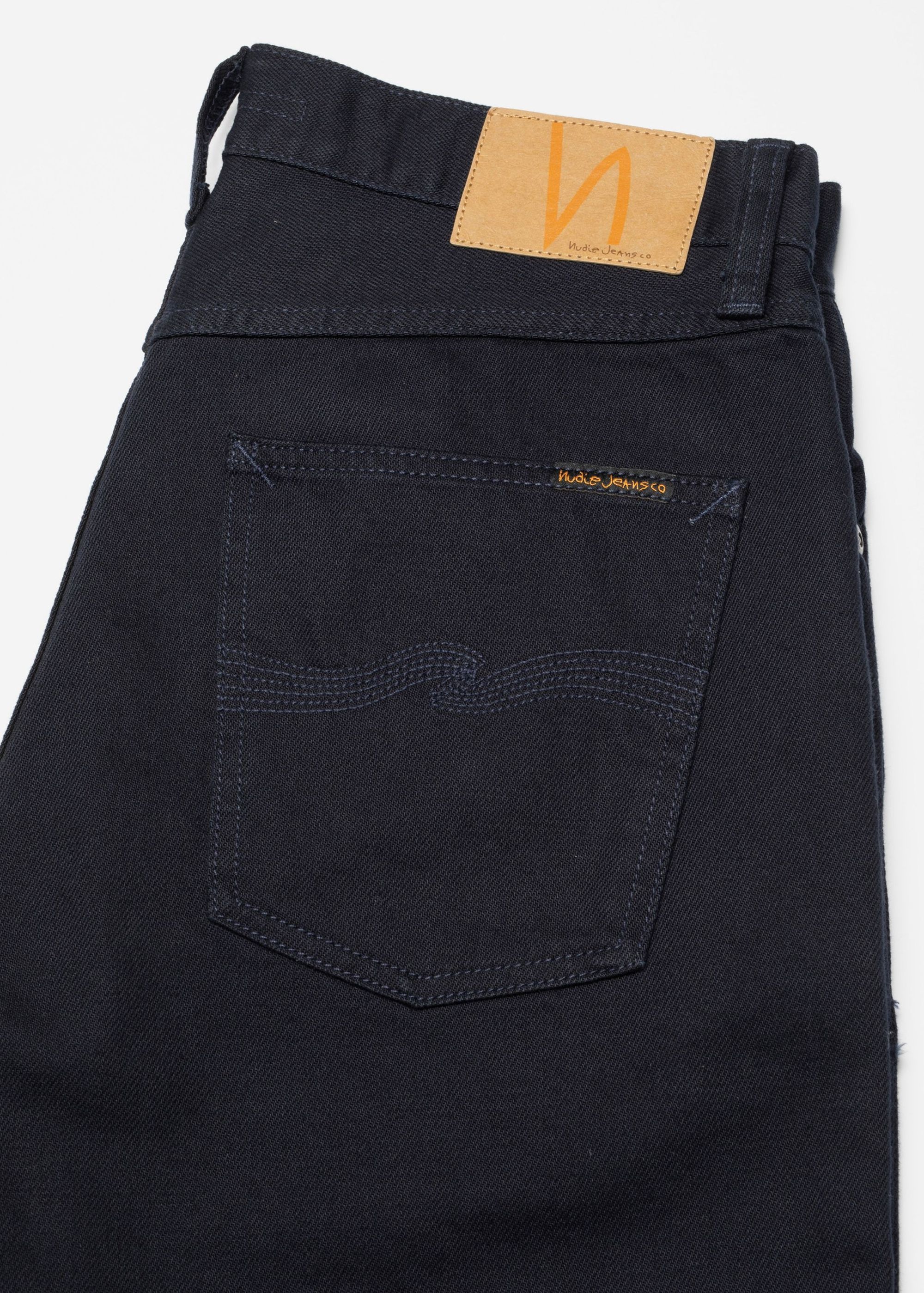 Short denim en coton bio | bleu "Seth shorts everblue", Nudie Jeans, photo 3