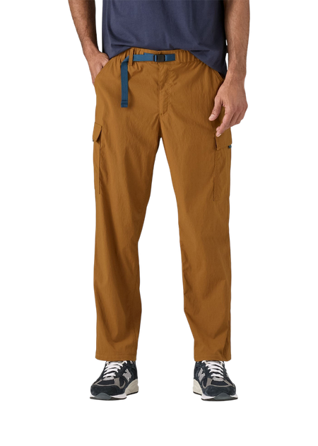 Pantalon cargo droit en nylon recyclé | marron "outdoor everyday pants - shelter brown"