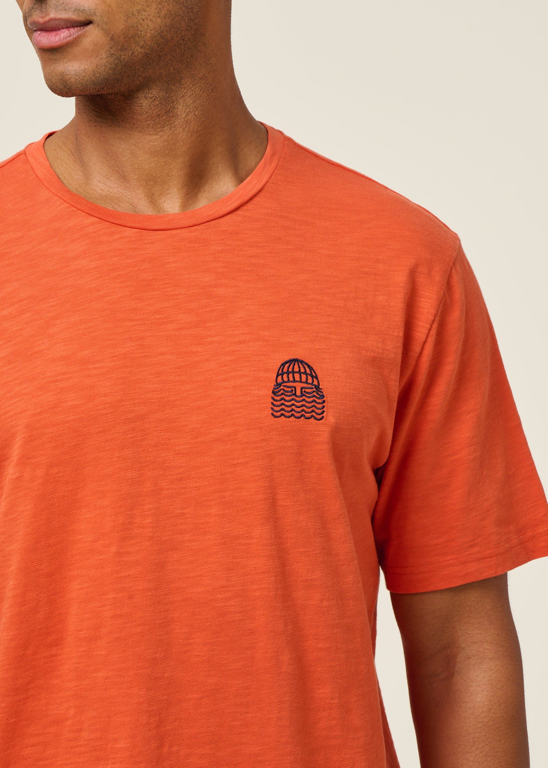 T-shirt en coton bio | orange "carrot mini to the sea tee", Bask in the Sun, photo 2