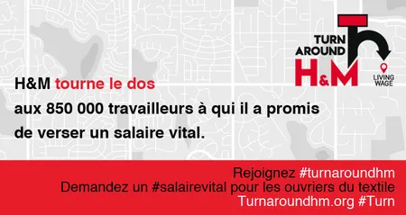 Un extrait du document de la campagne #TurnAround par H&M | © L'Ethique sur l'Etiquette