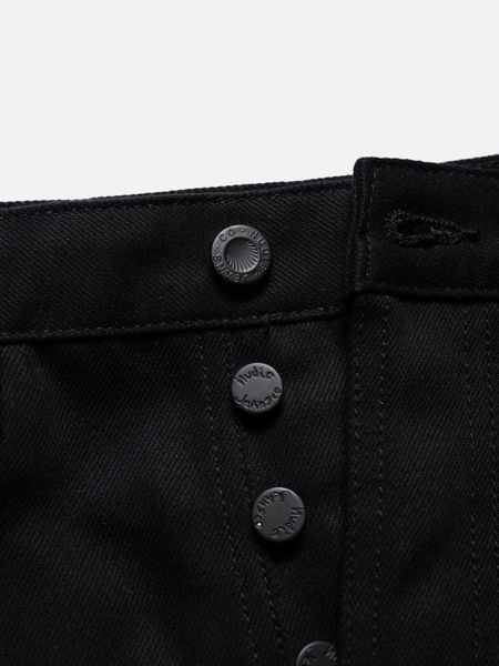 Jean mom en coton bio | noir "breezy britt everblack", Nudie Jeans, photo 3