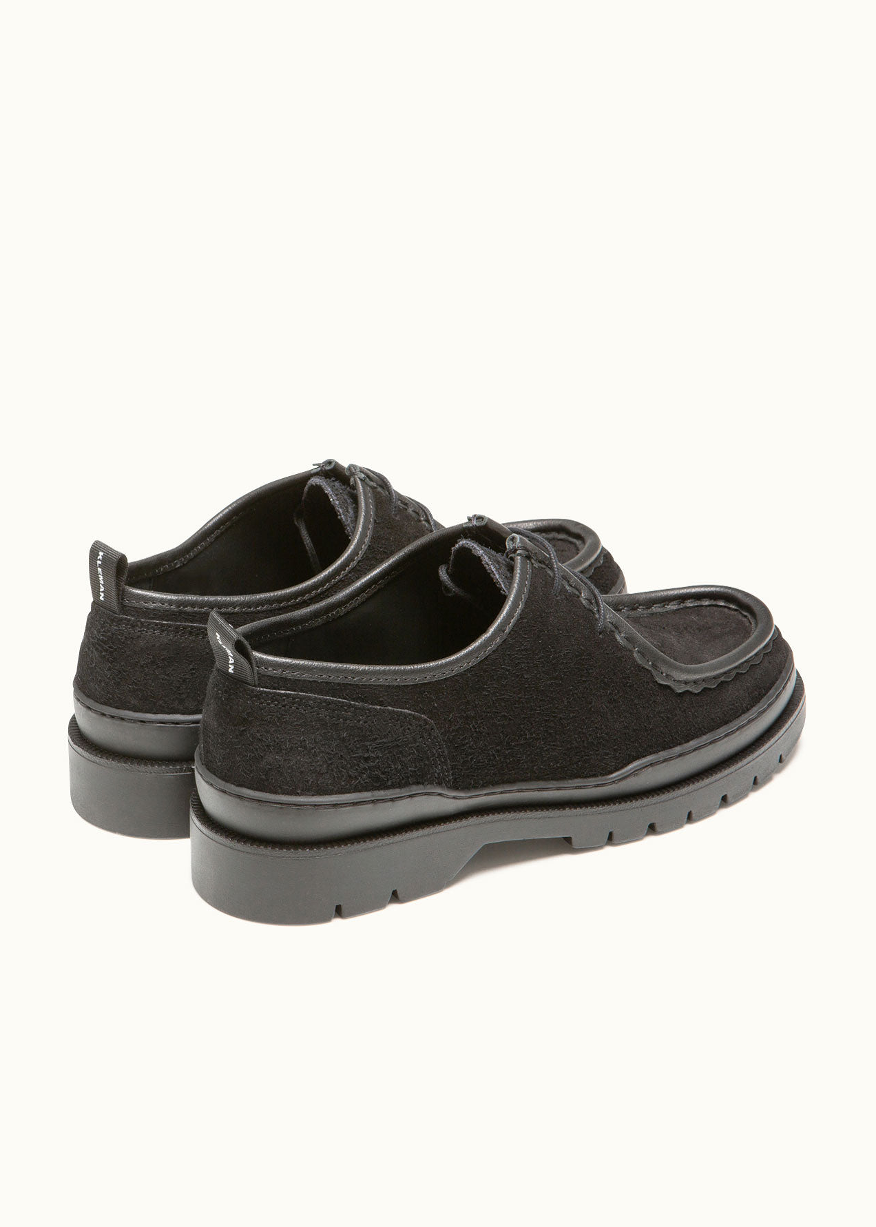 Derbies en cuir certifié | noir "major vp oak 2 - noir", Kleman, photo 3