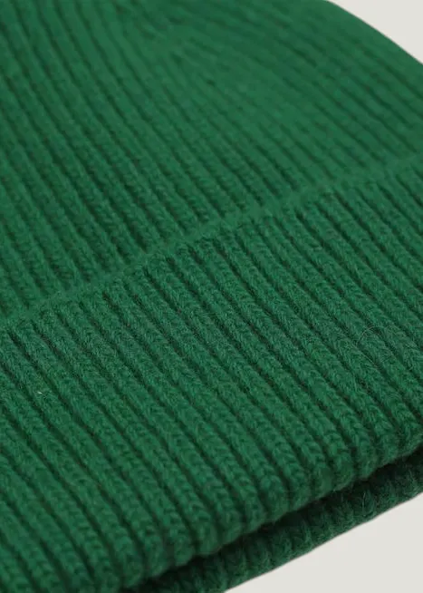 Bonnet en laine mérinos recyclée | vert "merino wool beanie - kelly green", Colorful Standard, photo 2
