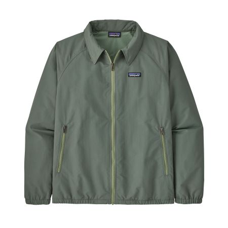 Veste imperméable zippée verte en matière recyclée - baggies jkt hemlock green