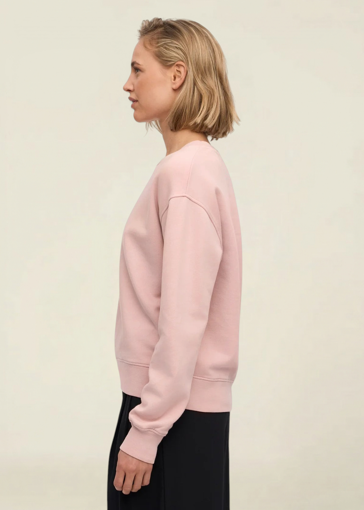 Sweatshirt aus Bio-Baumwolle | rosa "faded pink", Colorful Standard, Foto 3