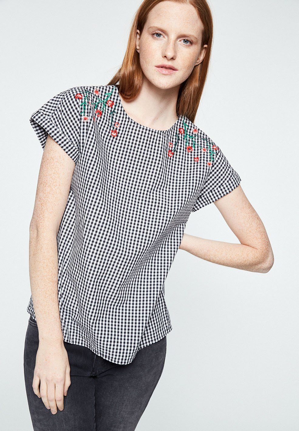 Blouse vichy en coton bio - lioraa vichy, Armedangels, photo 1