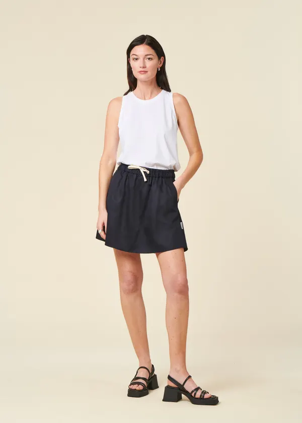 Jupe en tencel | marine "nikkiaa - night sky", Armedangels