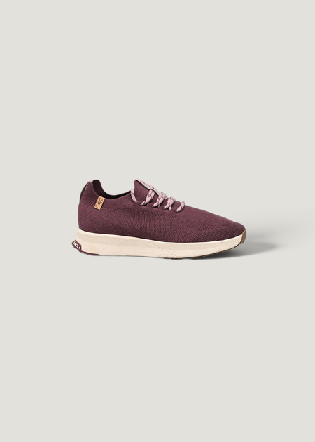 Baskets | bordeaux "tsavo w 2.0 wool - wine" - Saola