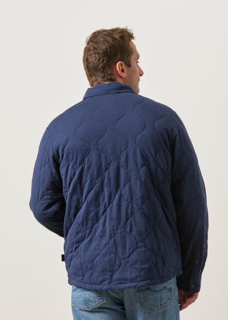 Veste en coton biologique | bleu "daily quilted shirt jkt - nena", Patagonia, photo 5