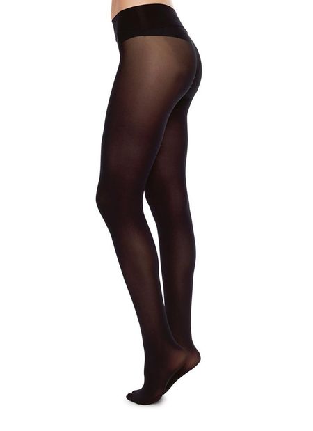 Collants 40 deniers sans coutures en recyclé | noir "hanna black" - Swedish Stockings