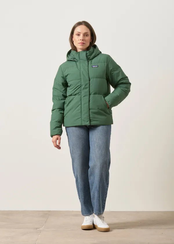 Doudoune en matières recyclées | vert "Sisar down hoody jkt - cngr", Patagonia
