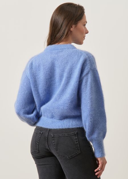 Pull en mohair certifié | bleu ciel "sérena", WeDressFair, photo 4