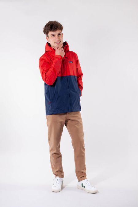 Veste imperméable bicolore en recyclé - torrentshell