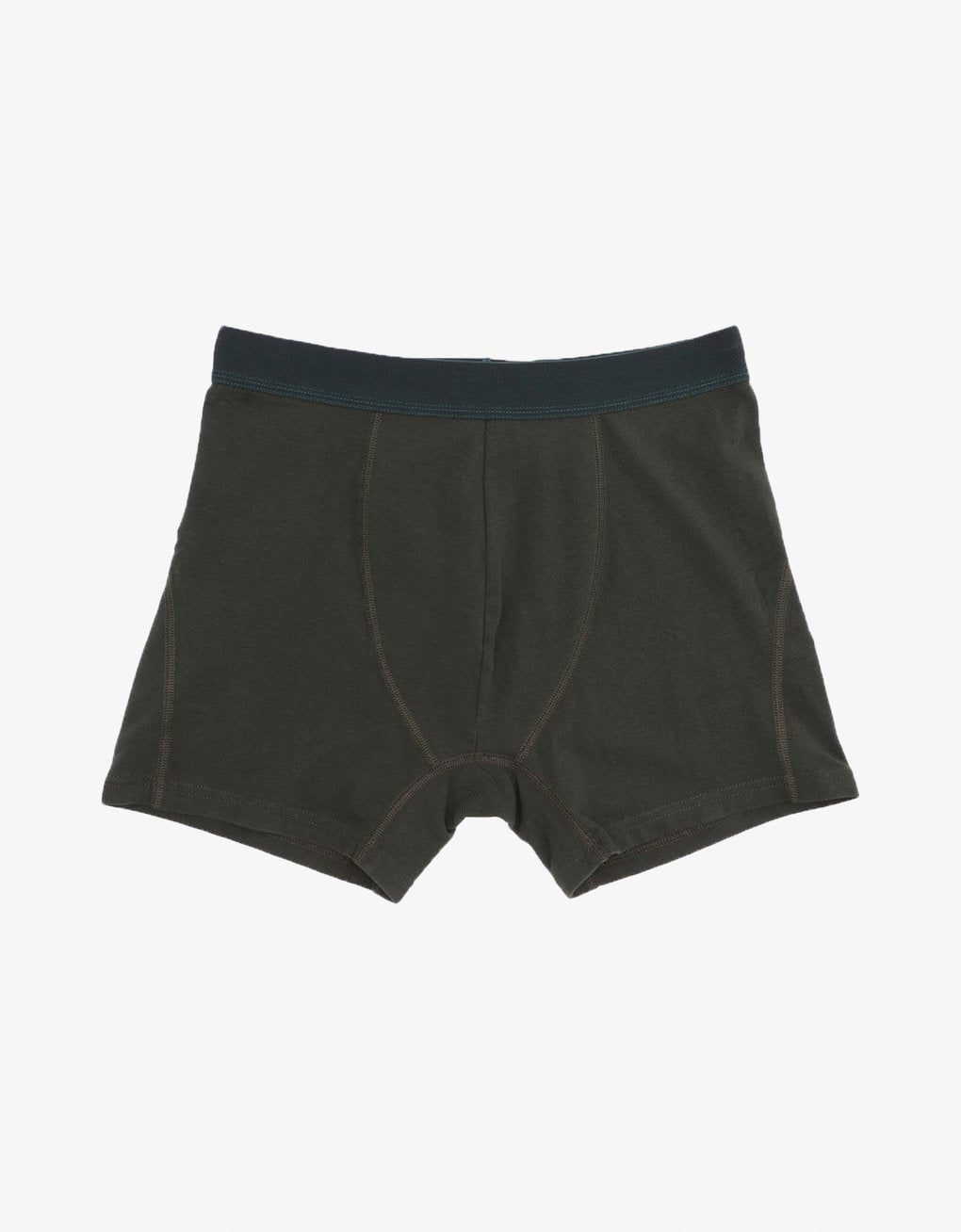 Boxer uni  en coton bio | vert "hunter green", Colorful Standard, photo 5