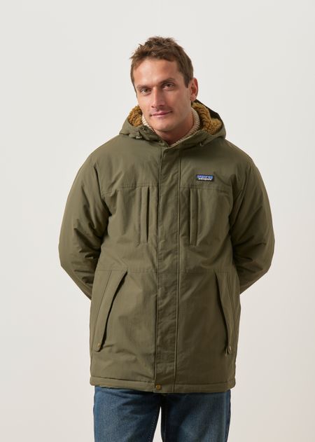 Parka à capuche en matière recyclée | vert "Isthmus parka - bsng", Patagonia