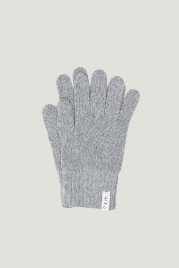 Gants homme en cachemire recyclé | gris "guanti pier paolo grey calce", Rifò