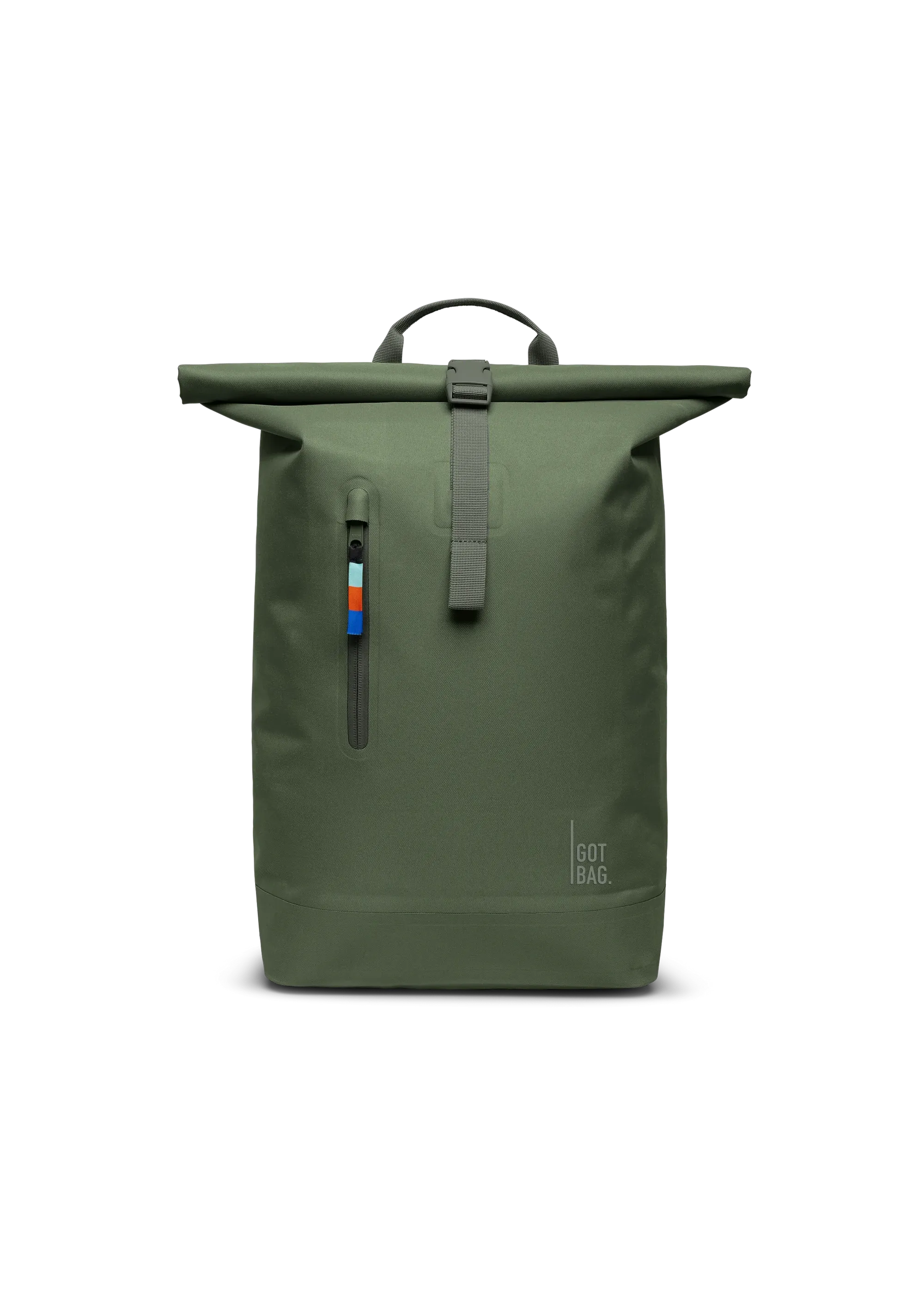 Sac à dos imperméable 26l en matière recyclée | vert "rolltop lite 2.0 algae", Got Bag, photo 1