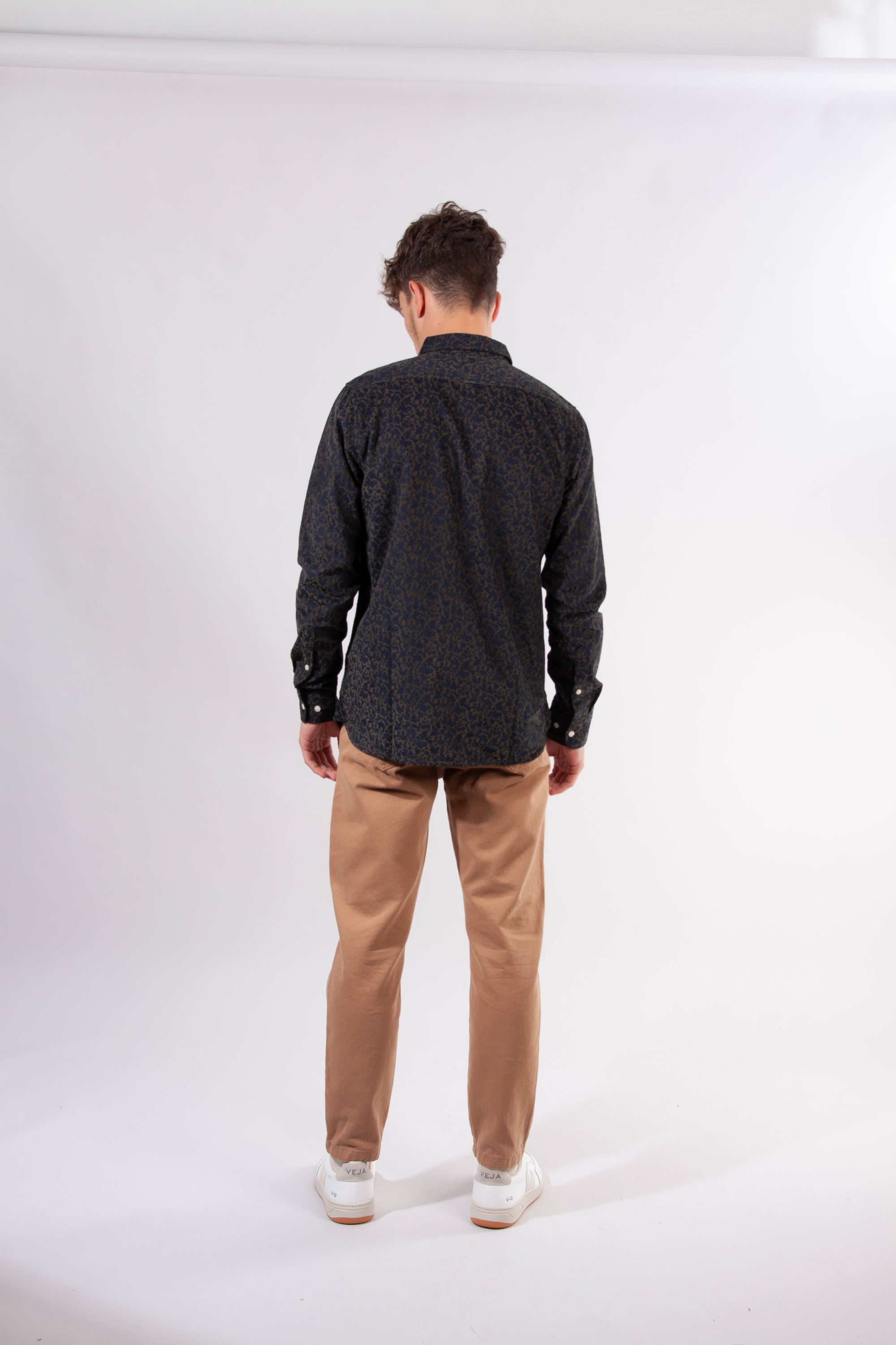 Pantalon droit en twill épais camel en coton bio - bob, Knowledge Cotton Apparel, photo 4