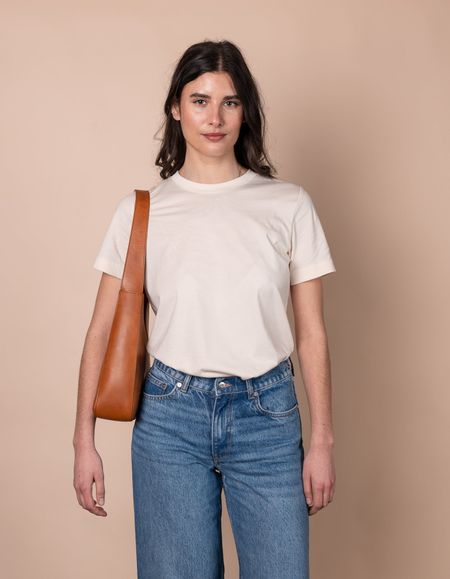 Sac à main en cuir tannage végétal | marron "vicky cognac classic leather", O My Bag, photo 9