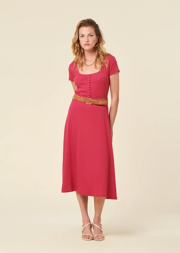 Robe jane fuchsia, Bonjour Demain