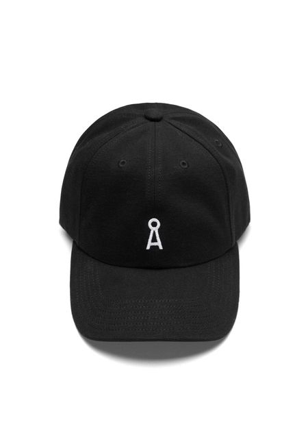 Casquette noire en coton bio - yaanis black