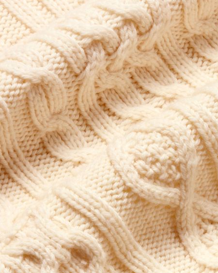 Pullover aus zertifizierter Merinowolle | Beige "ecru rasta knitted sweater - ecru", Thinking Mu, Foto 6