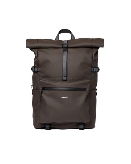 Sac à dos imperméable en matière recyclée | marron "ruben 2.0 brown"