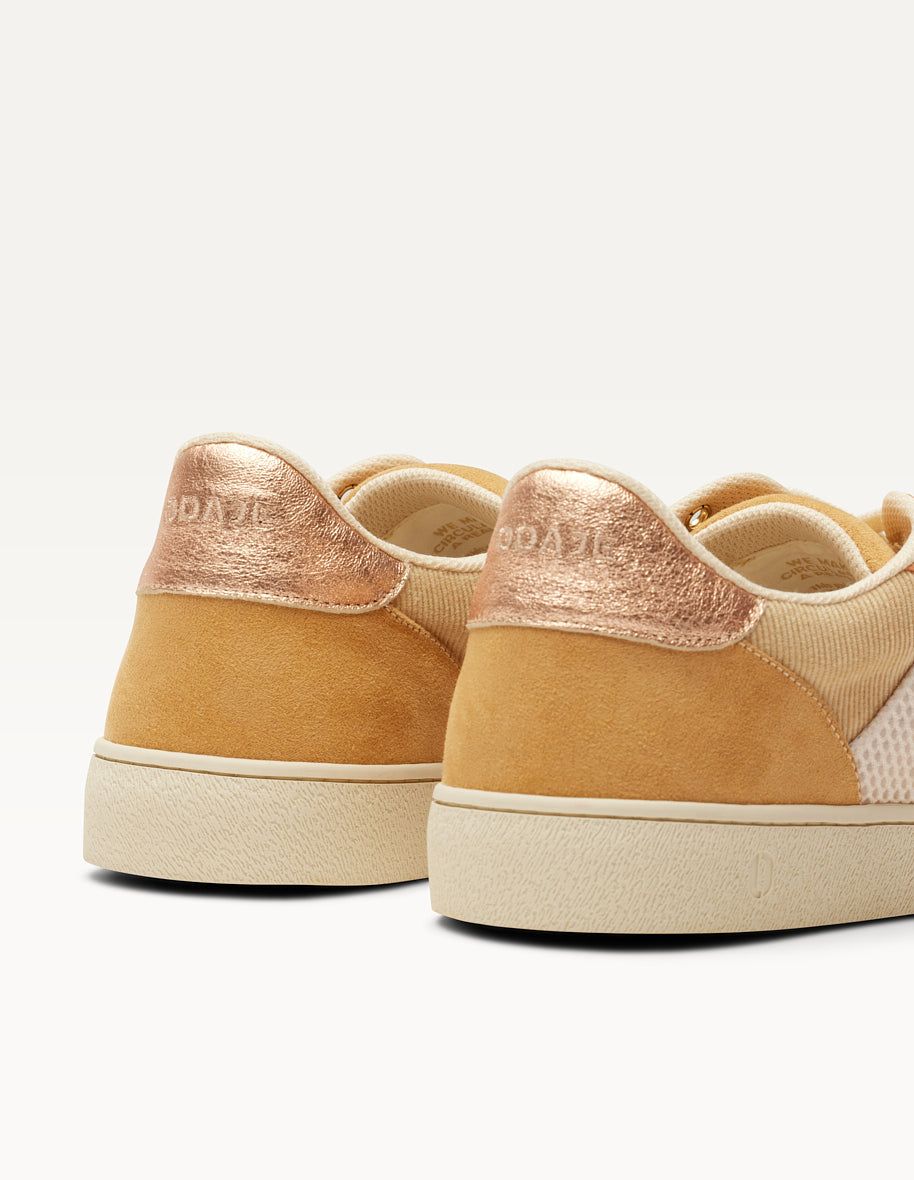 Sneaker aus zertifiziertem Leder | marie - beige creme pêche, Odaje ex M.Moustache, Foto 5
