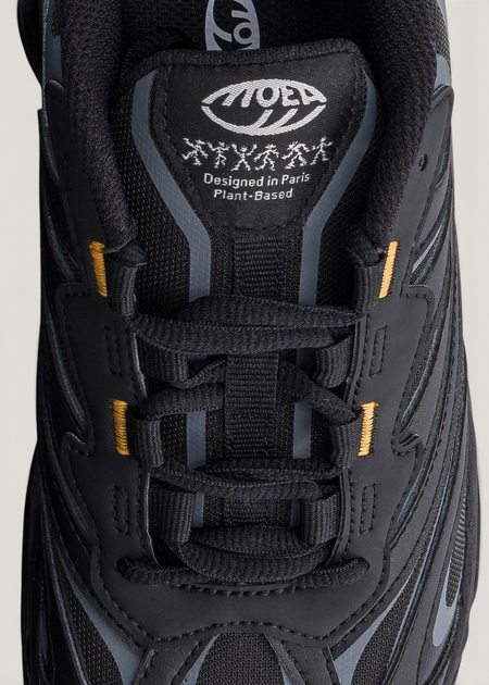 Vegane Sneaker | Schwarz "Dragonfly - full black", Moea, Foto 3