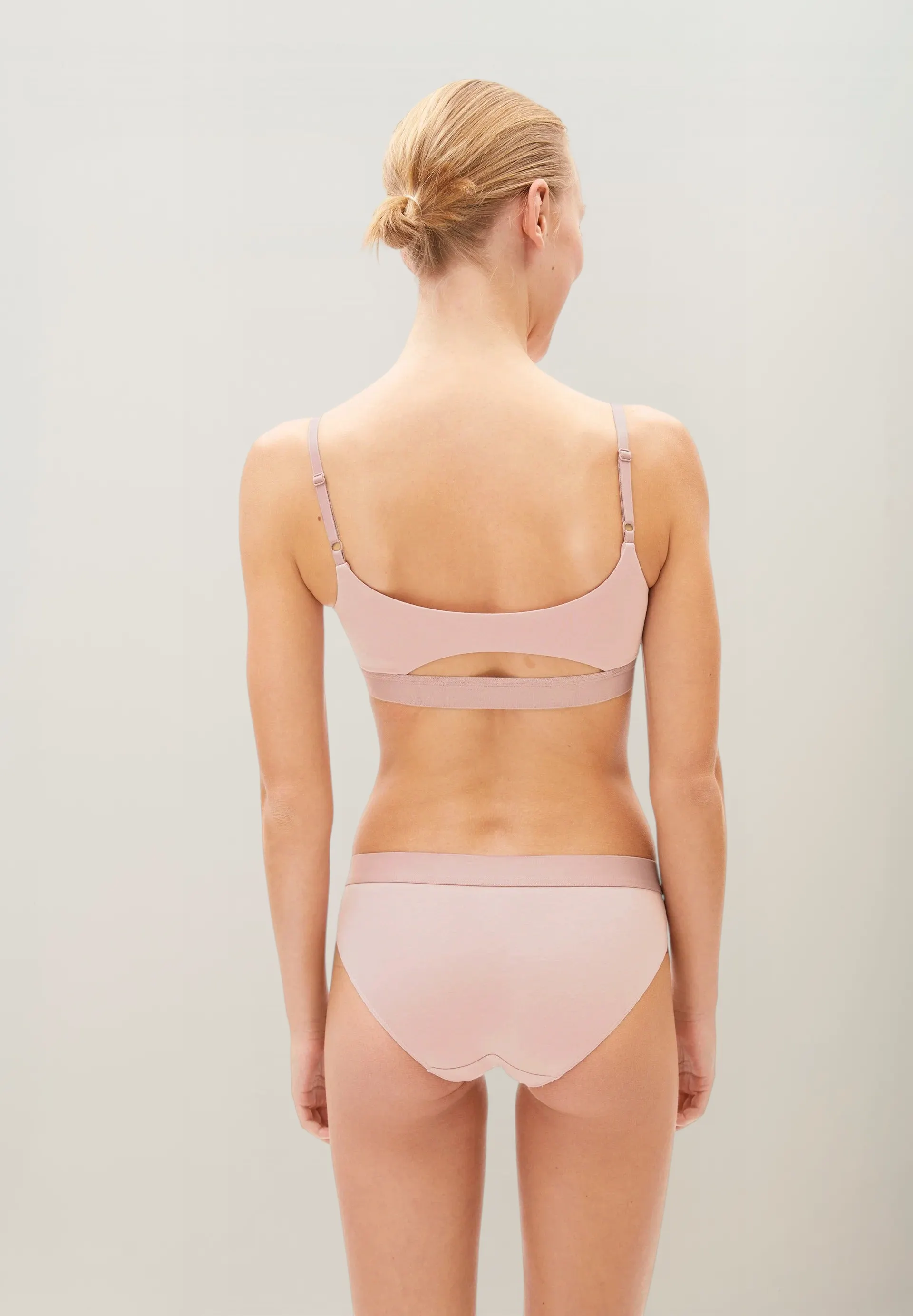 Brassière en modal | rose "tovaa - grey blush", Armedangels, photo 3