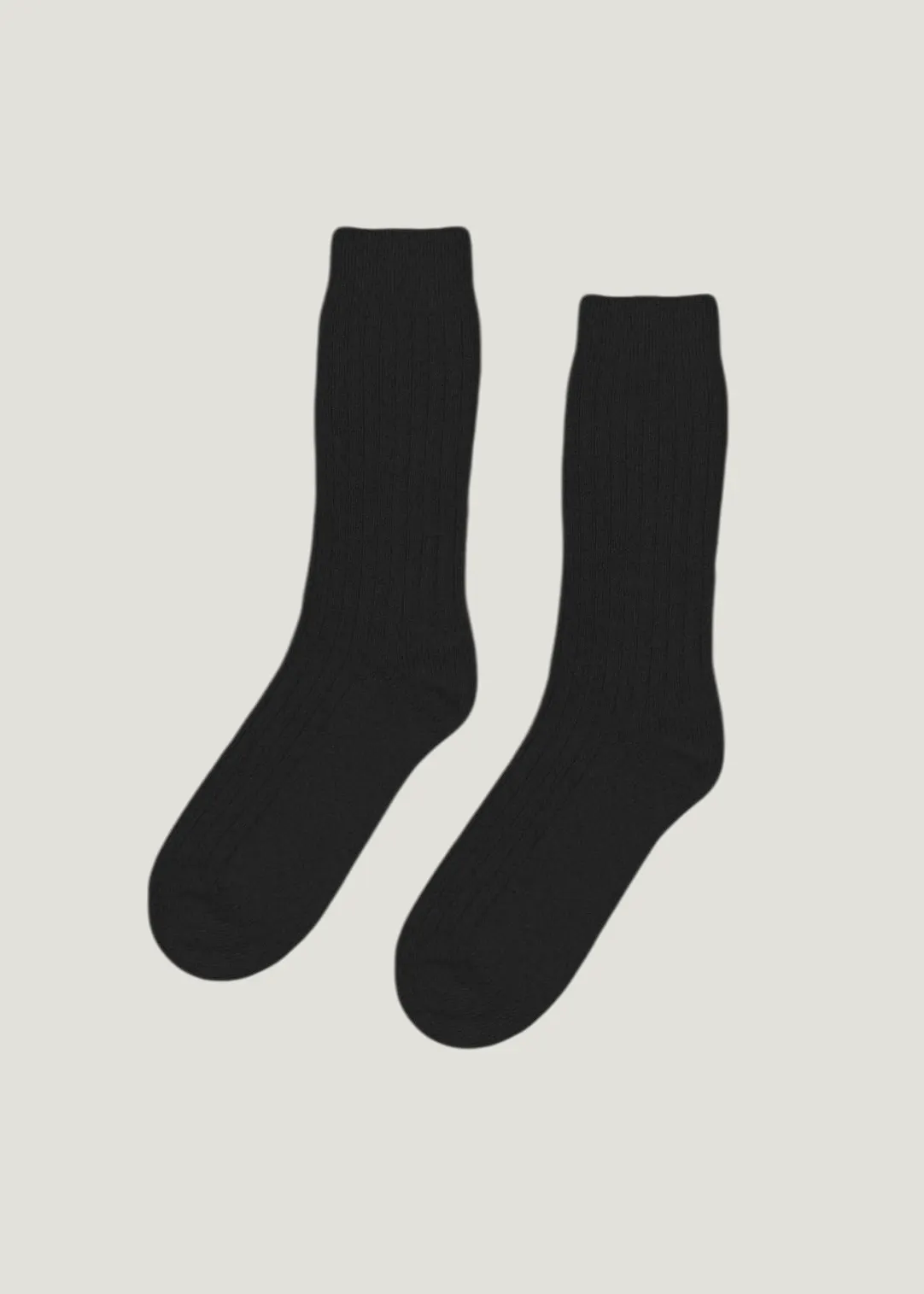 Chaussettes en laine mérinos recyclée | noir "deep black", Colorful Standard, photo 1