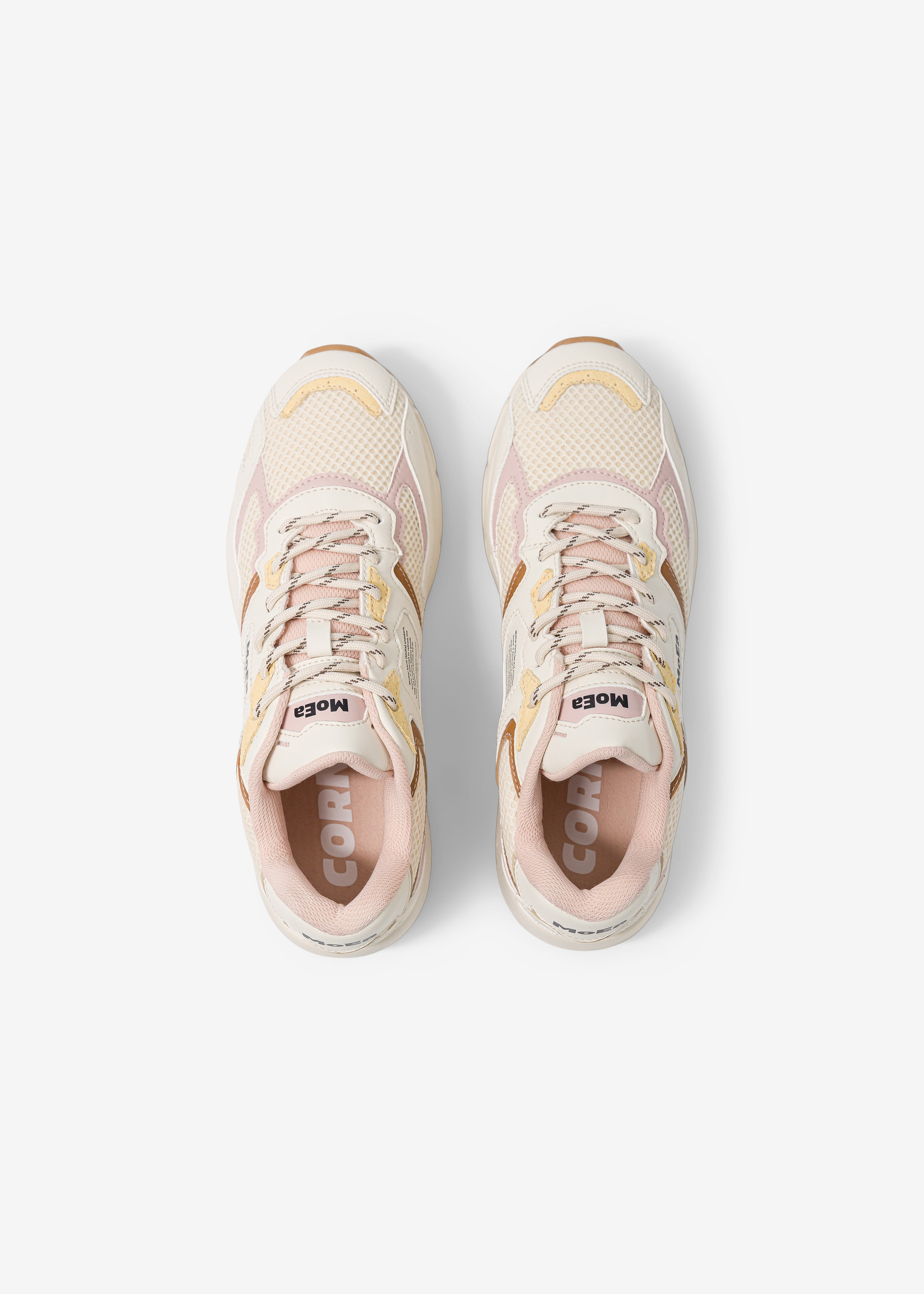 Baskets vegan | gen8 - corn x pineapple - brown yellow - camel & pink, Moea, photo 4
