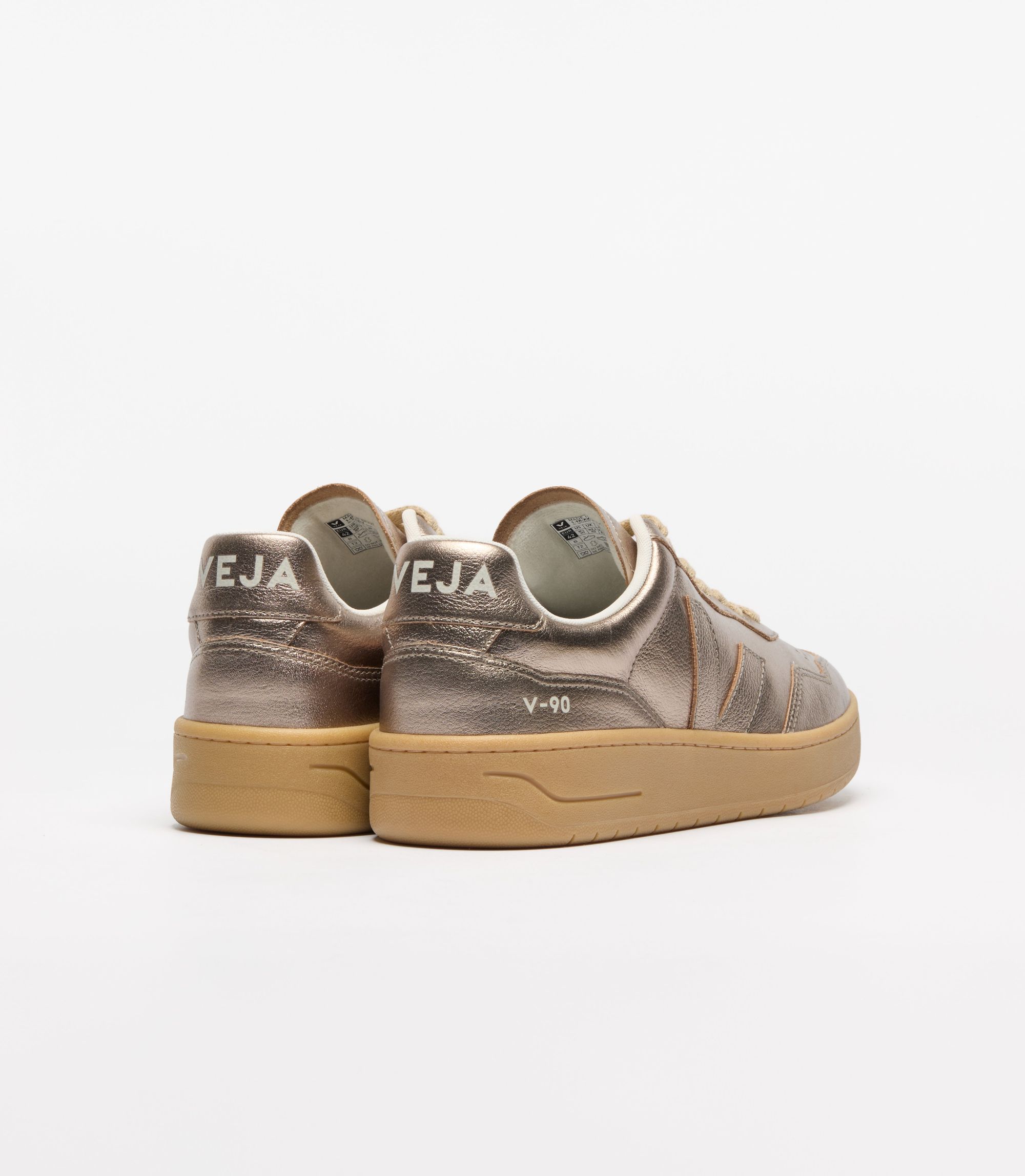 Sneaker | Braun "v-90 - full-bronze_natural", Veja, Foto 3