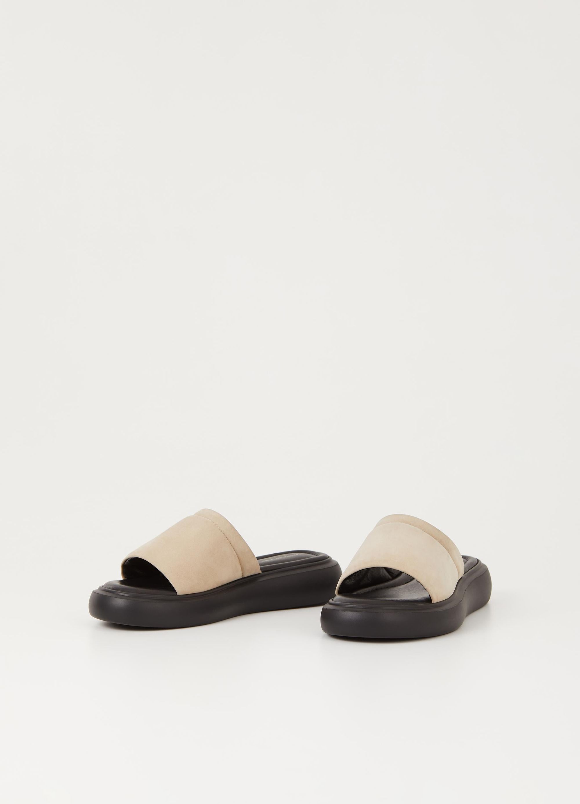 Mules en cuir certifié | beige "blenda sand", Vagabond, photo 2