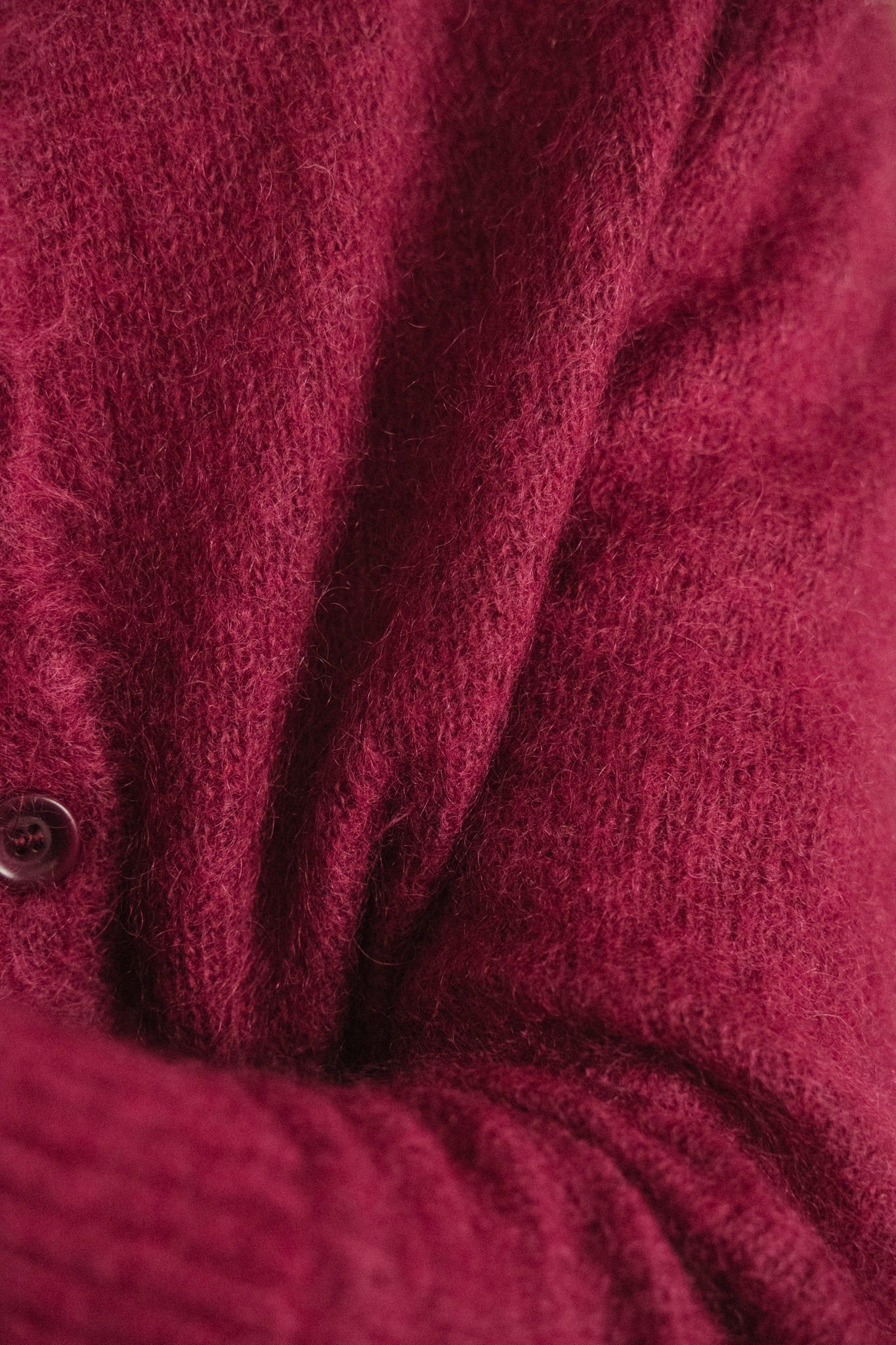 Gilet en mohair certifié | framboise "grace", Bonjour Demain, photo 4