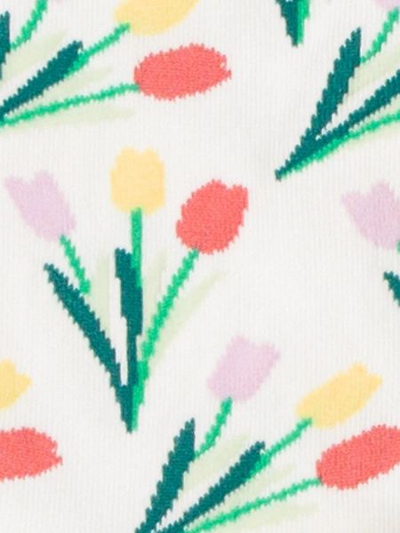 Chaussettes en coton bio | multicolor "tulip treasure" - Dilly socks
