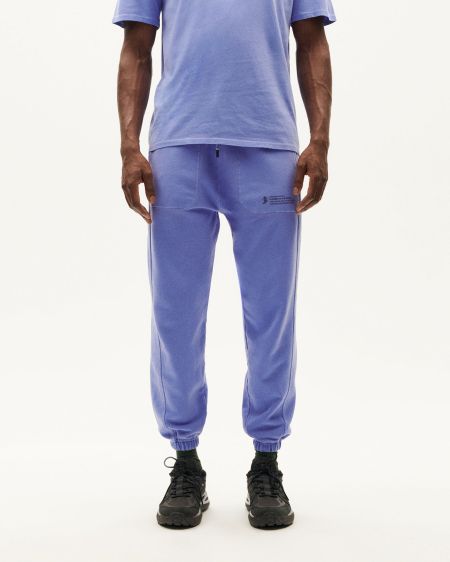 Jogging en coton bio | bleu "indigofera ftp alexander pants blue" - Thinking Mu