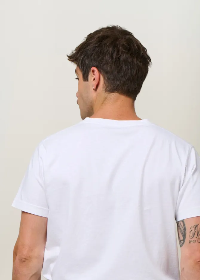 T-shirt en coton bio | blanc, WeDressFair, photo 4
