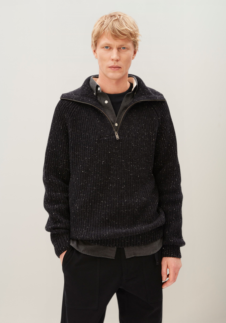 Pull col montant en coton bio, Armedangels