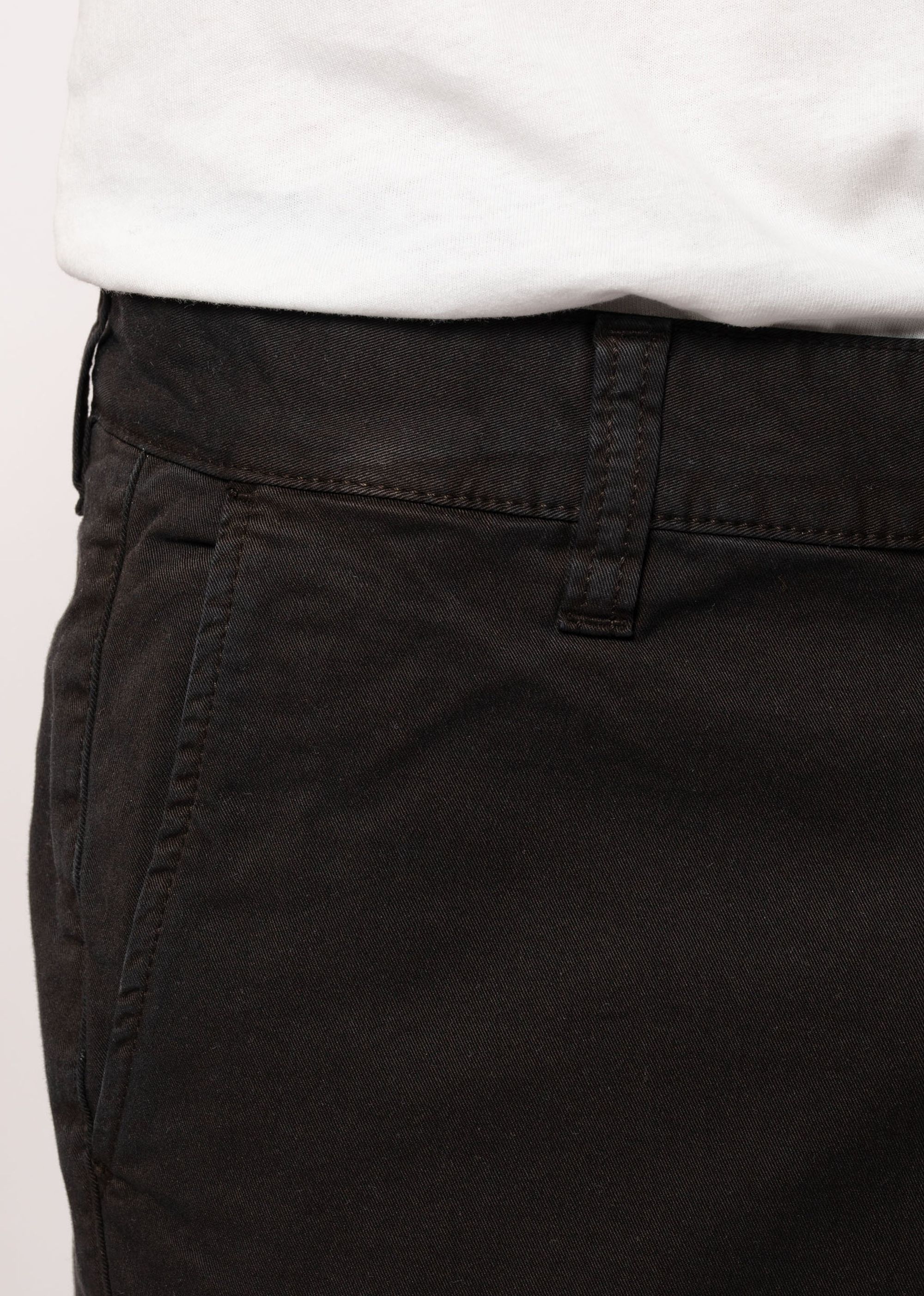 Chino slim en coton bio | noir "easy alvin black", Nudie Jeans, photo 2