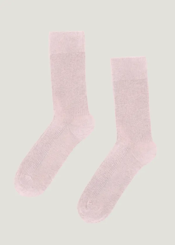 Chaussettes en coton bio | rose, Colorful Standard