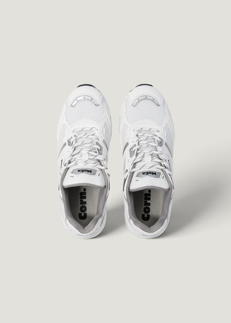 Vegane Sneaker | Weiß und Grau "gen8 - corn white & silver", Moea, Foto 5