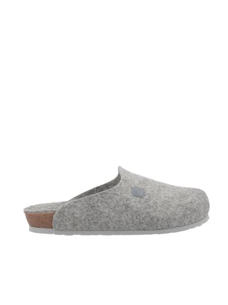 Chaussons sabots en matières recyclées | gris "helsinki monochrome gray"
