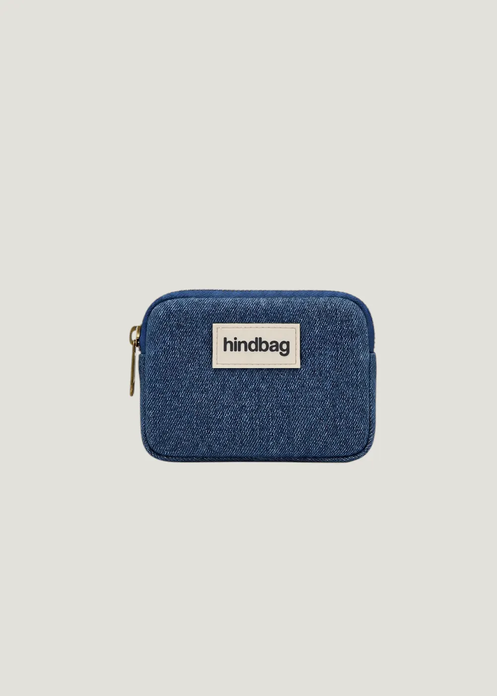 Porte-monnaie en coton bio | bleu "lili denim bleu foncé", Hindbag, photo 1