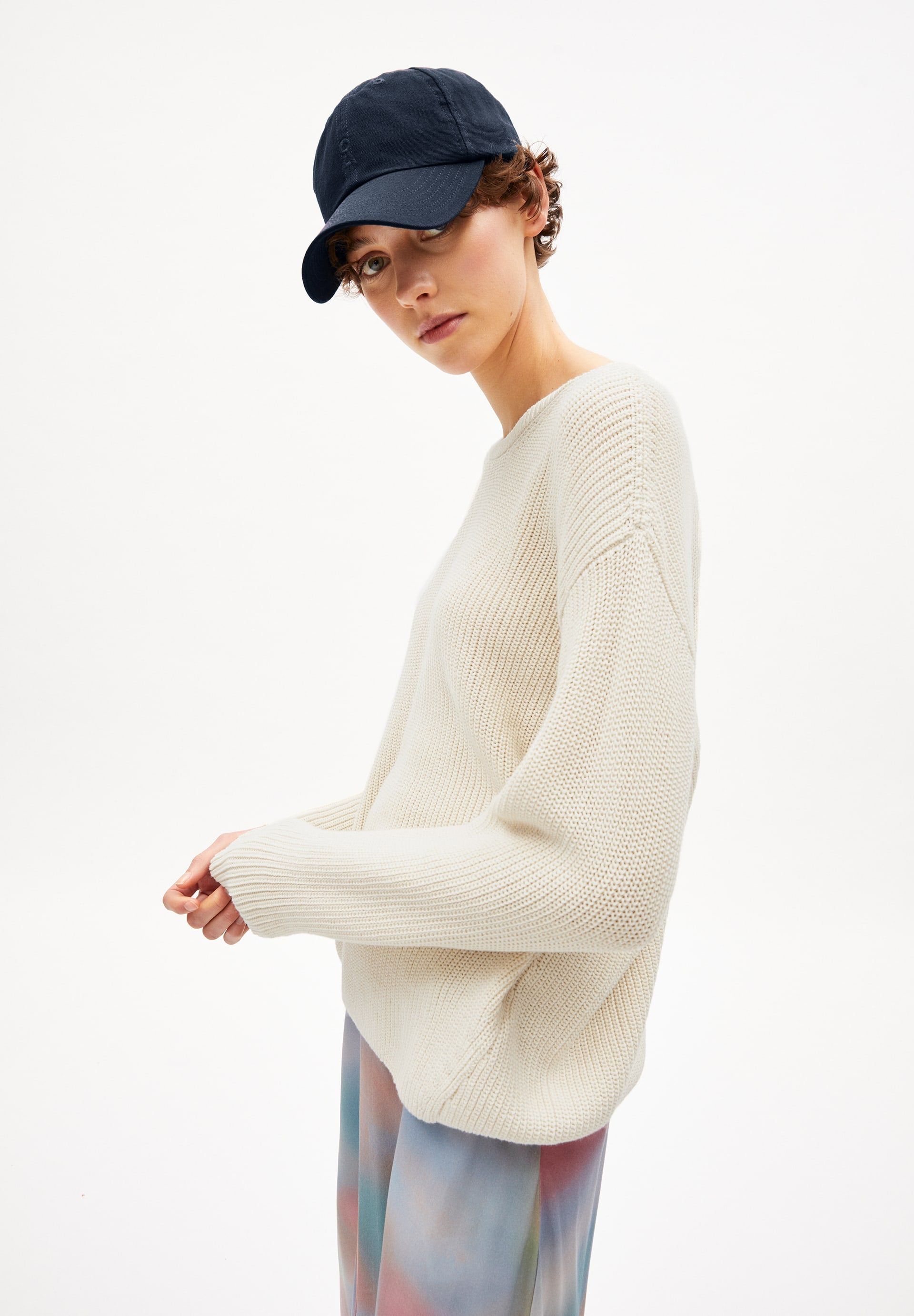 Pull en maille de coton bio non teint - nuriellaa undyed, Armedangels, photo 3
